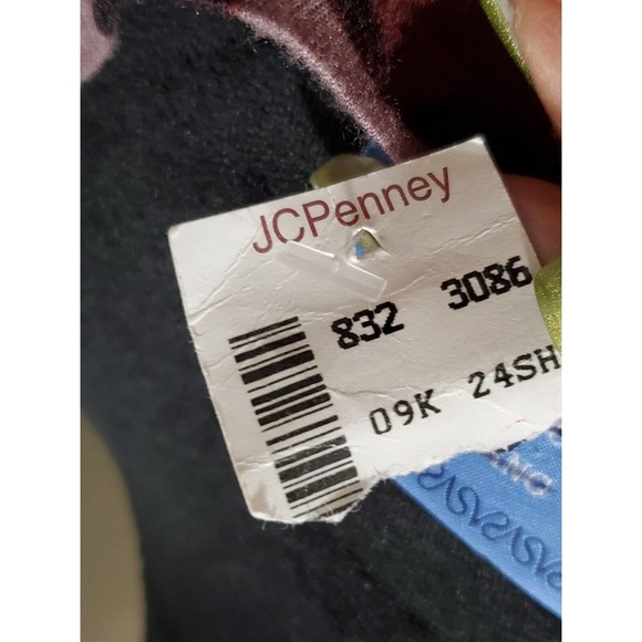 Simply Vera Women's Floral 100% Rayon Round Neck Short Sleeve Top Blouse Size XS - Picture 9 of 12